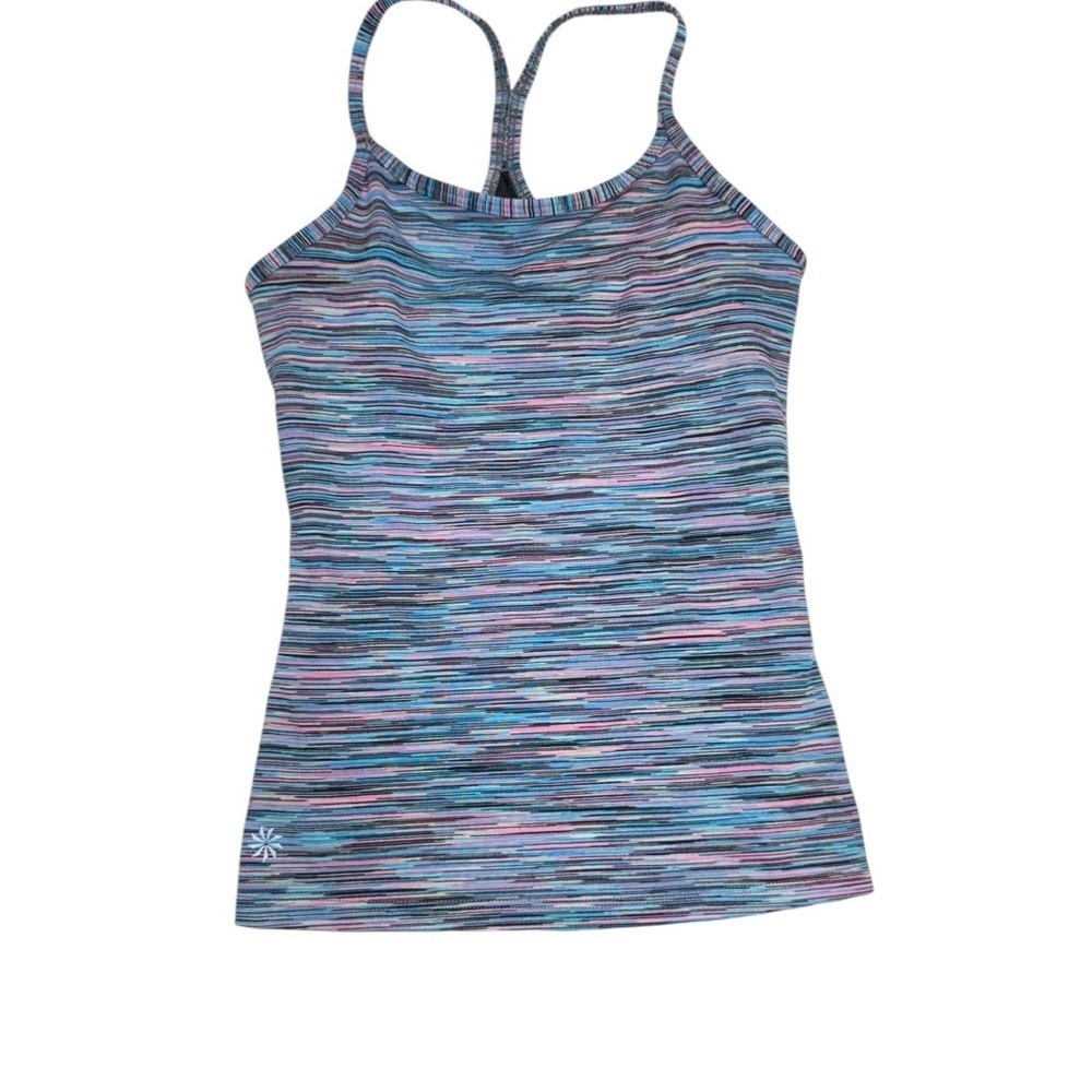 Athleta. Multicolor Striped Kids Tank Top